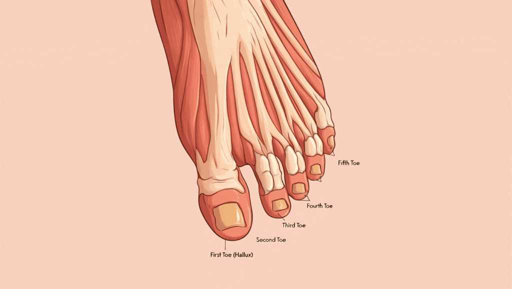 symbolique émotionnelle orteils : douleurs avenir en 7 clés