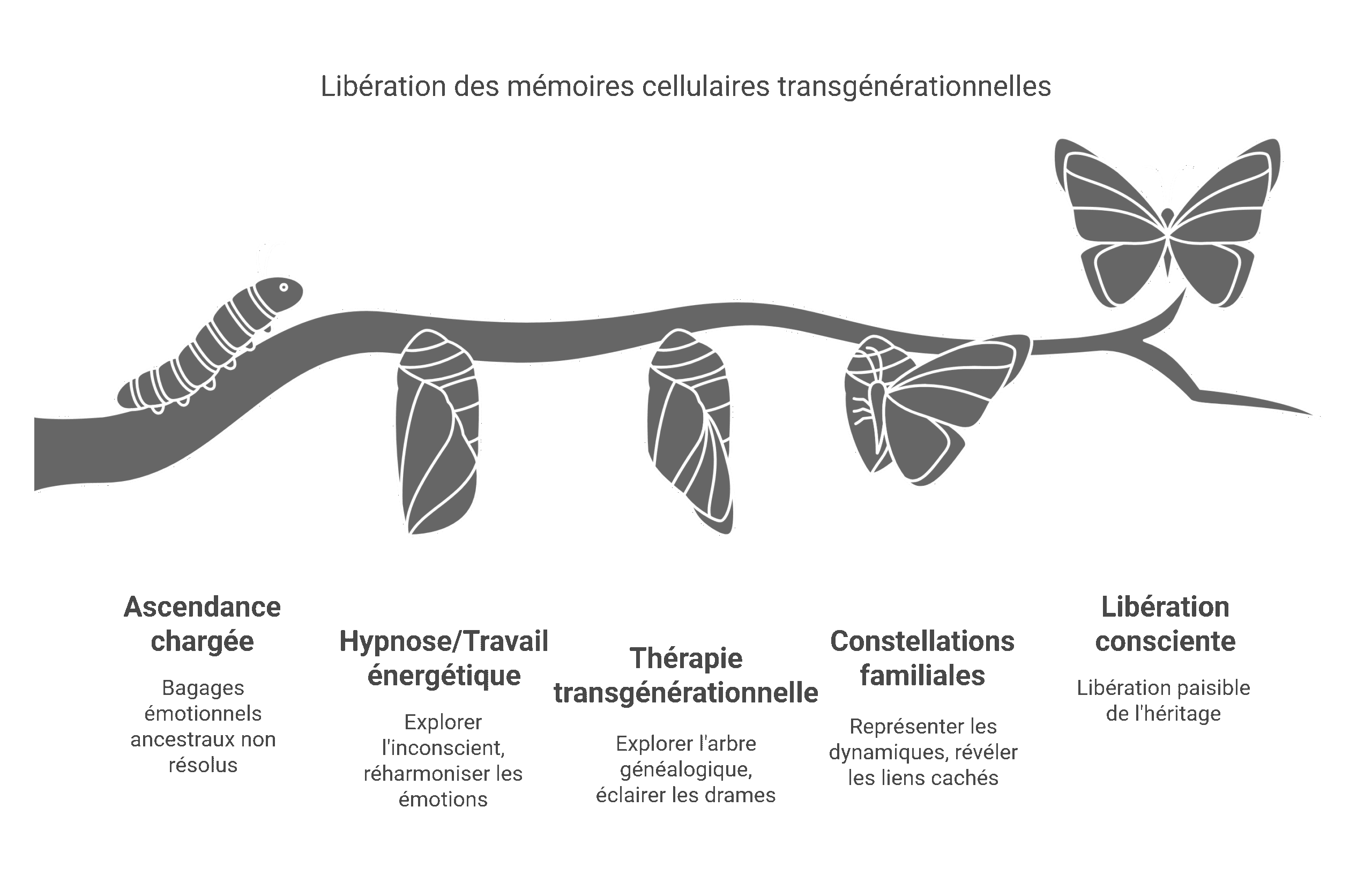 mémoire cellulaire transgénérationnelle: effets et bien-être