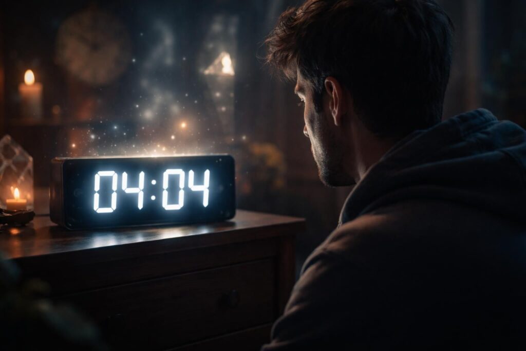 découvrez la signification de l'heure miroir 04h04 et ce que ce message caché peut révéler sur votre vie, vos émotions et vos choix.