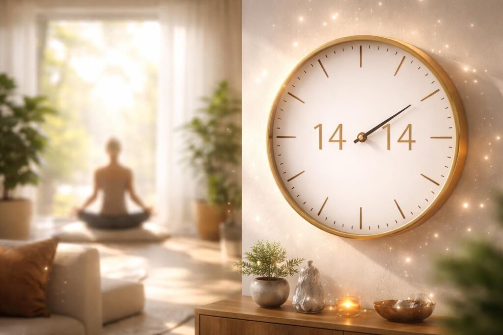 découvrez la signification de l'heure miroir 14h14 et son message caché dans votre vie quotidienne.