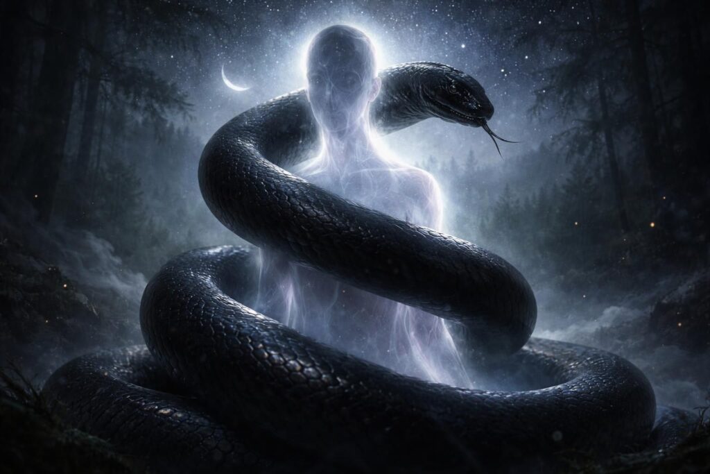 découvrez la signification profonde du rêve de serpent noir et explorez les secrets mystérieux qu'il révèle sur votre âme et vos émotions cachées.