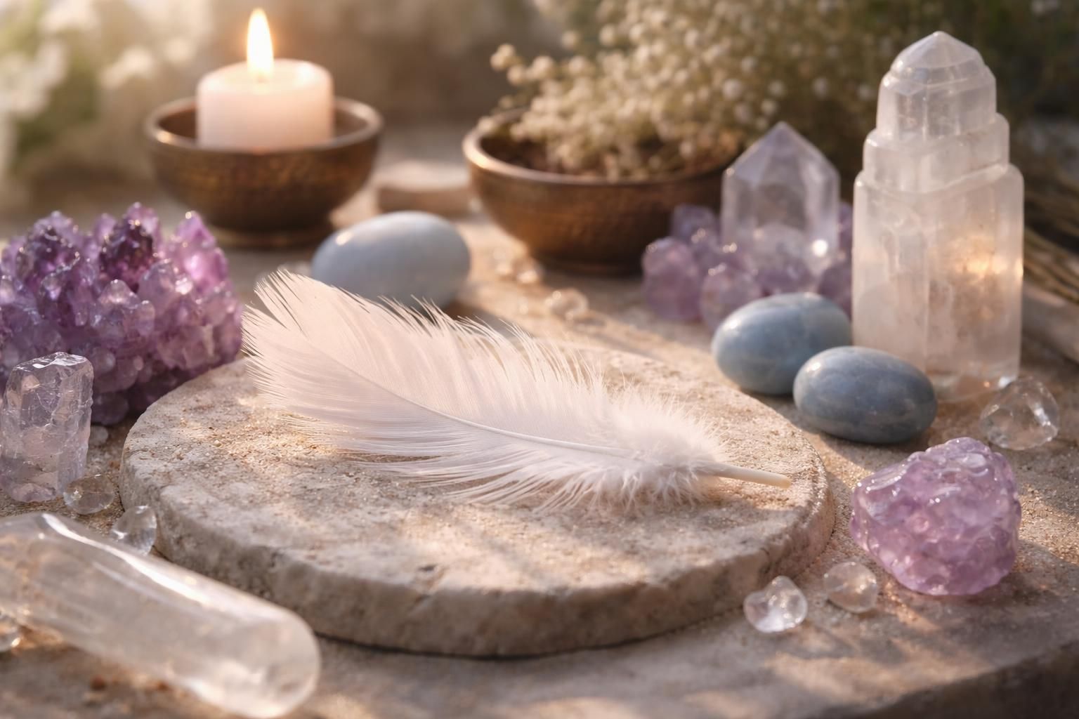 découvrez les 5 significations spirituelles essentielles de la plume blanche pour 2024 et connectez-vous avec les messages célestes qui guident votre chemin.