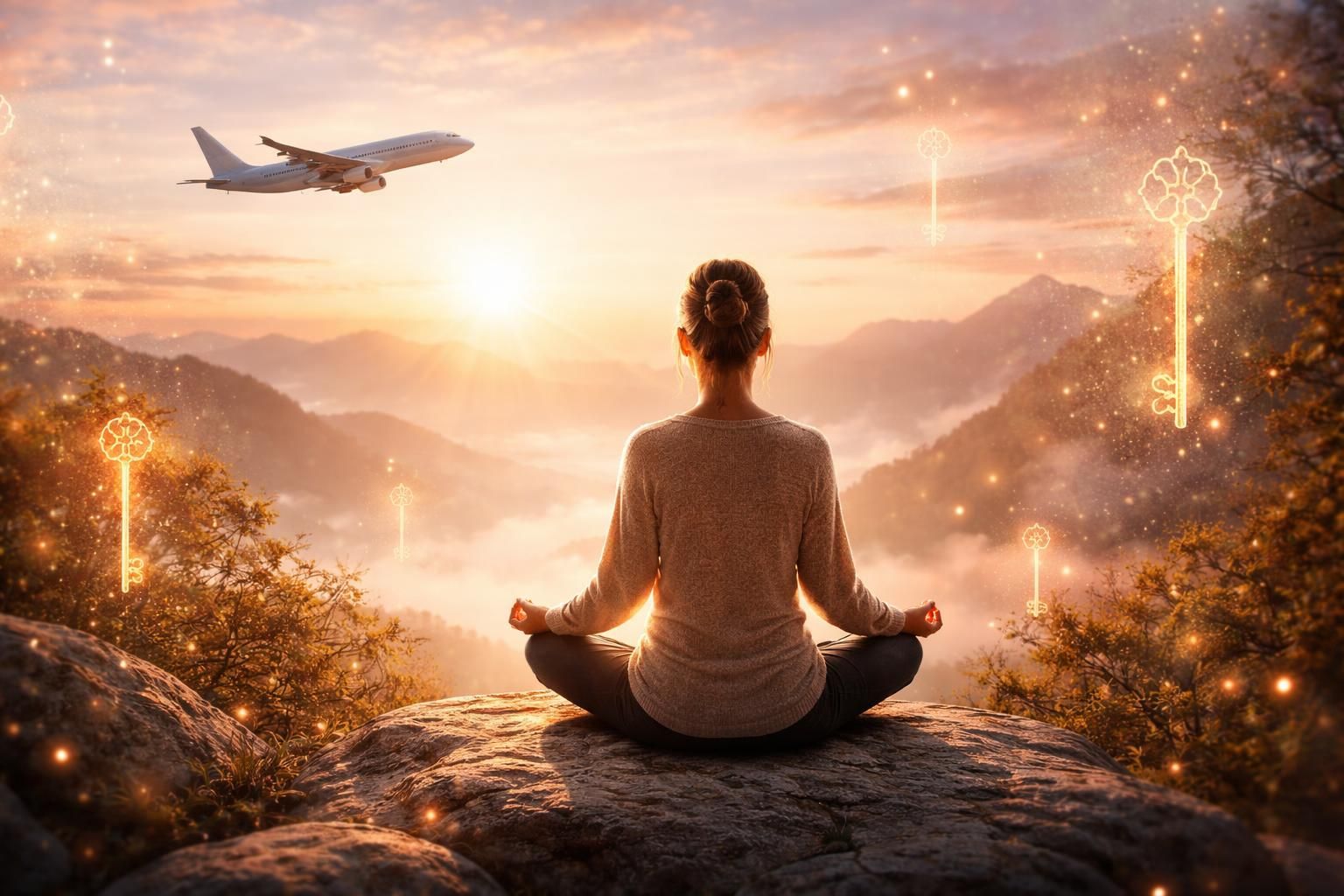 Rêver d’avion : clés de l’âme et exploration intérieure