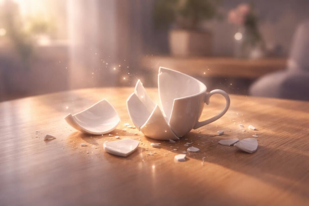 découvrez la signification cachée de rêver d'une tasse cassée et ce que votre subconscient essaie de vous révéler à travers ce symbole.