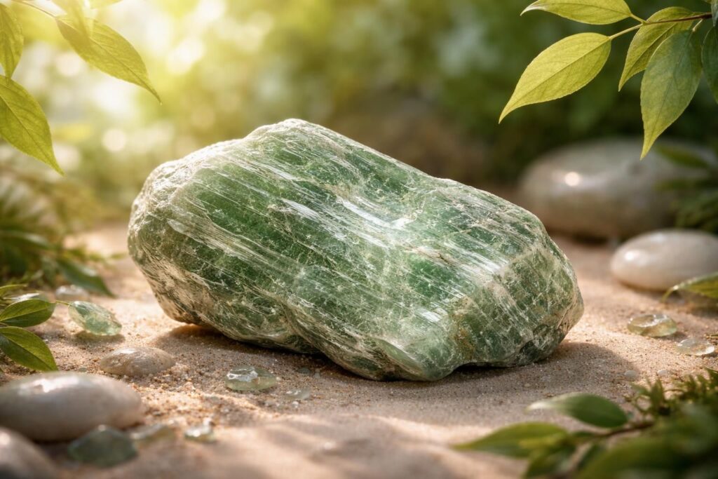 découvrez les propriétés, vertus et bienfaits essentiels de la trémolite en lithothérapie pour harmoniser votre corps et esprit.
