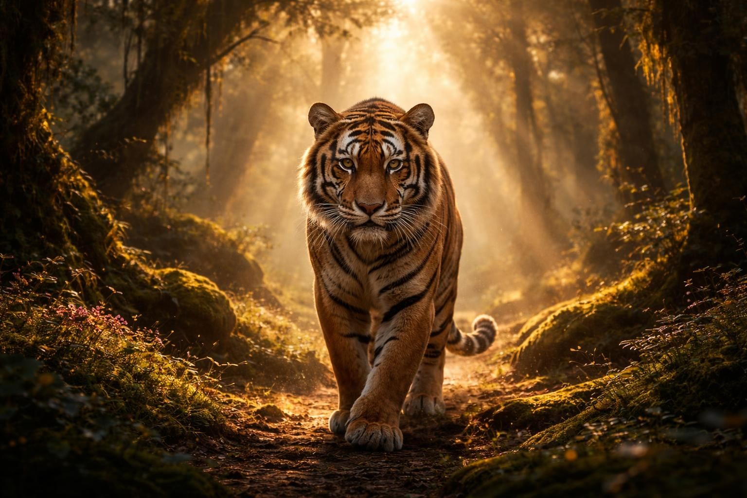 dĂ©couvrez la signification profonde de rĂȘver de tigre, explorez ses symboles secrets et comprenez comment ce rĂȘve reflĂšte une mĂ©tamorphose intĂ©rieure.