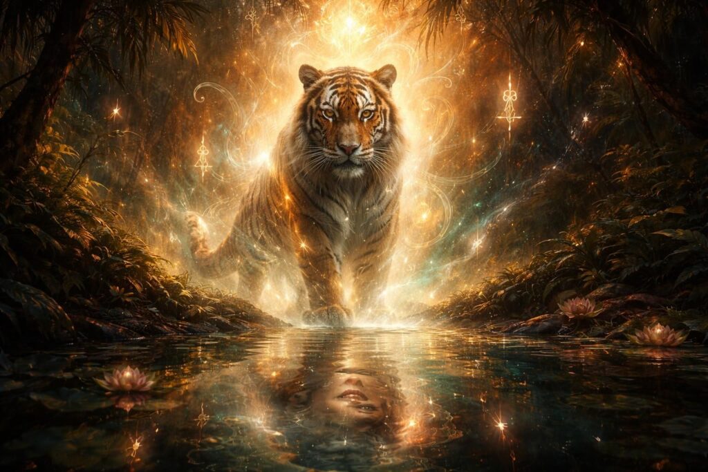 découvrez la signification profonde de rêver de tigre, ses symboles secrets et comment ce rêve révèle une métamorphose intérieure essentielle à votre évolution personnelle.